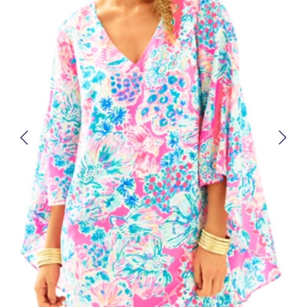 Lilly Pulitzer Miri silk Caftan NWT SIze 00